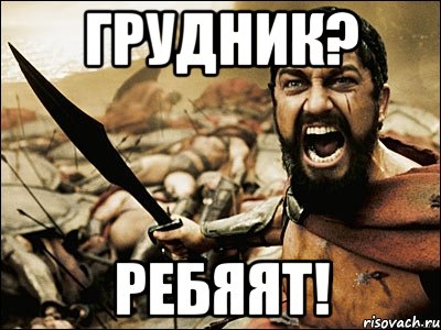 Грудник? Ребяят!, Мем Это Спарта