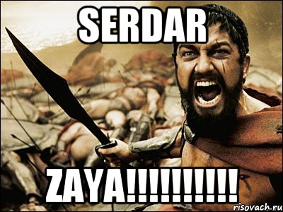 serdar zaya!!!!!!!!!!, Мем Это Спарта