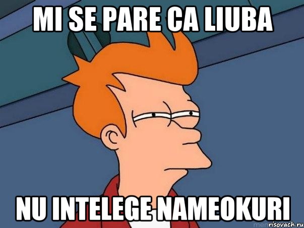 MI SE PARE CA LIUBA NU INTELEGE NAMEOKURI, Мем  Фрай (мне кажется или)