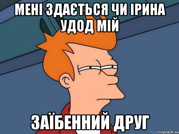 Мені здається чи Ірина Удод мій Заїбенний друг, Мем  Фрай (мне кажется или)