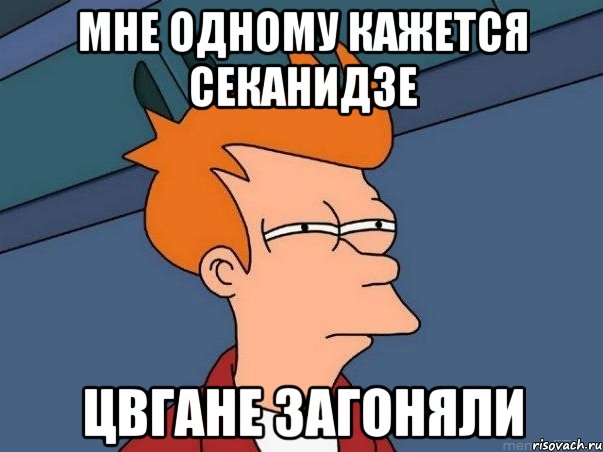 Мне одному кажется секанидзе Цвгане загоняли, Мем  Фрай (мне кажется или)