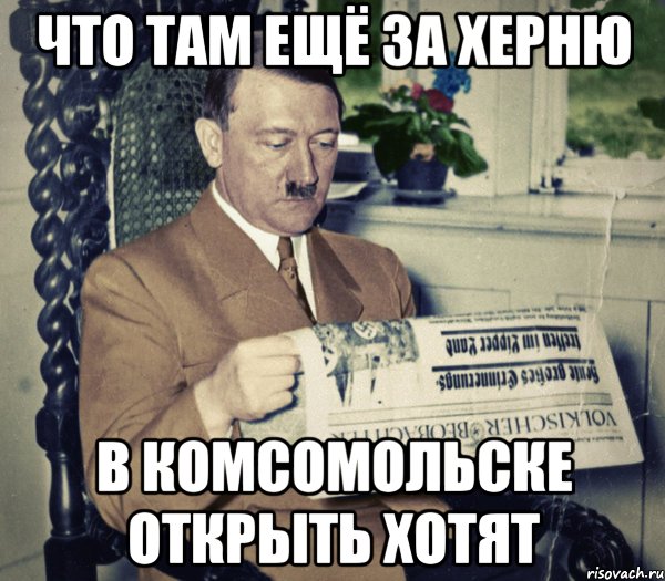 Что там ещё за херню в комсомольске открыть хотят