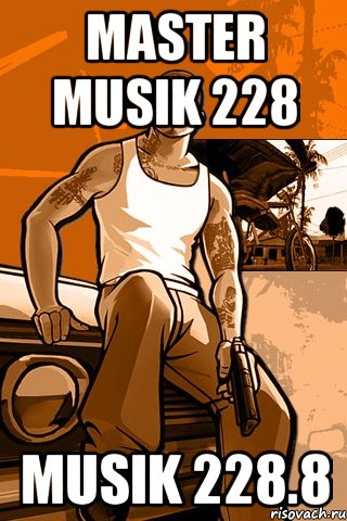 MASTER MUSIK 228 MUSIK 228.8, Мем GTA