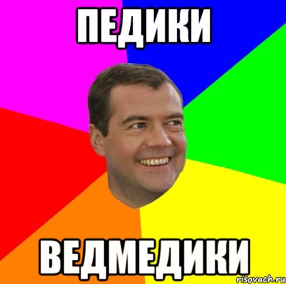 Педики Ведмедики, Мем  Медведев advice
