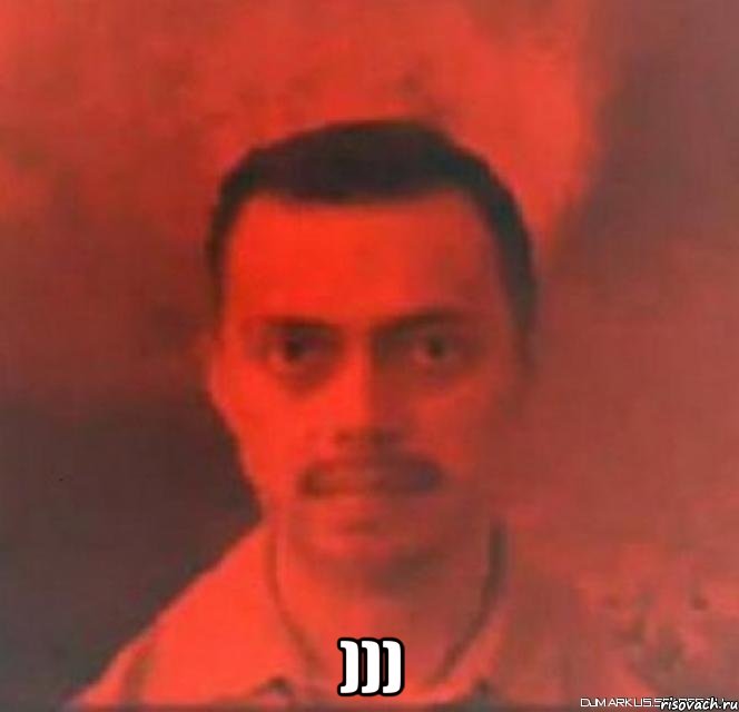 )))