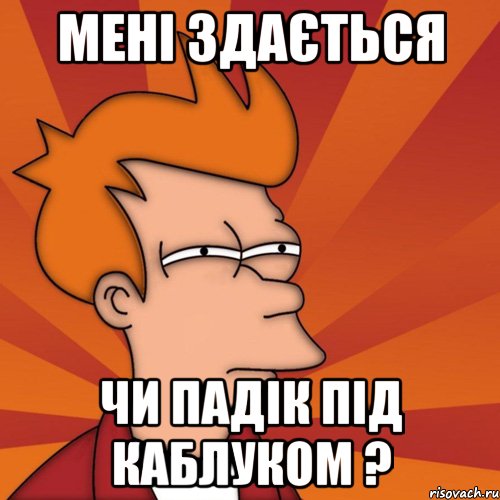мені здається чи падік під каблуком ?, Мем Мне кажется или (Фрай Футурама)
