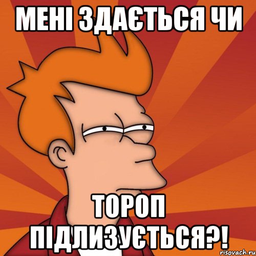 Мені здається чи Тороп підлизується?!, Мем Мне кажется или (Фрай Футурама)