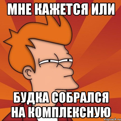 Мне кажется или Будка собрался на комплексную, Мем Мне кажется или (Фрай Футурама)