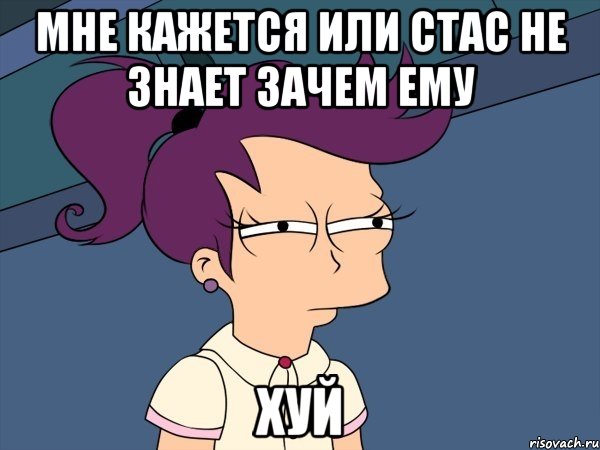 мне кажется или Стас не знает зачем ему ХУЙ, Мем Мне кажется или (с Лилой)