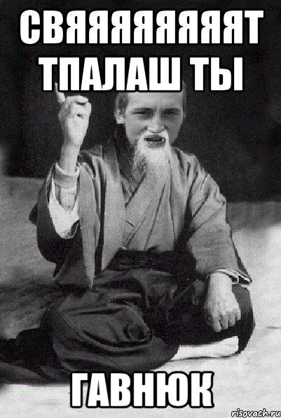 свяяяяяяяят тпалаш ты гавнюк, Мем Мудрий паца