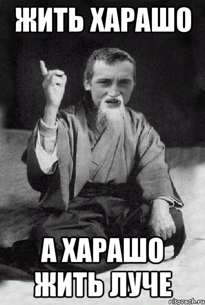 Жить харашо А харашо жить луче, Мем Мудрий паца