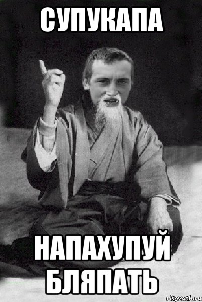 супукапа напахупуй бляпать, Мем Мудрий паца