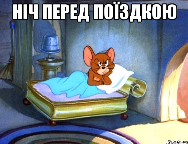 Ніч перед поїздкою 