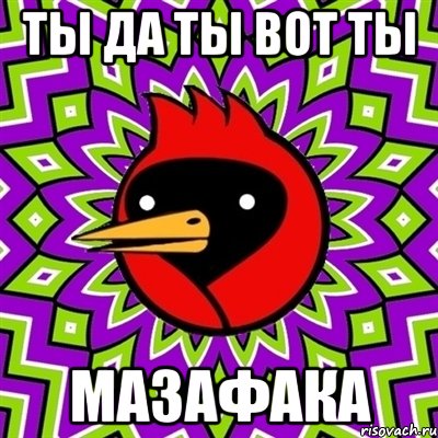 Ты да ты вот ты Мазафака, Мем Омская птица