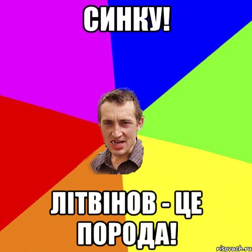 СИНКУ! Лiтвiнов - це порода!, Мем Чоткий паца