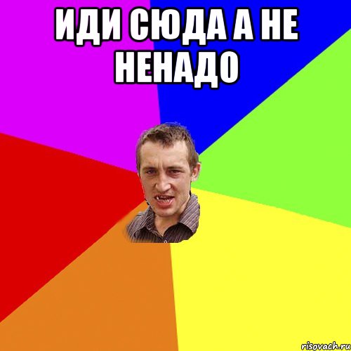 Иди сюда а не ненадо , Мем Чоткий паца