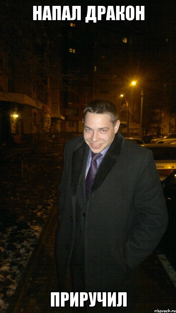 Напал дракон Приручил