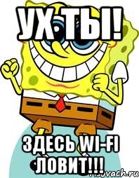 Ух ты! Здесь WI-FI ловит!!!, Мем спанч боб