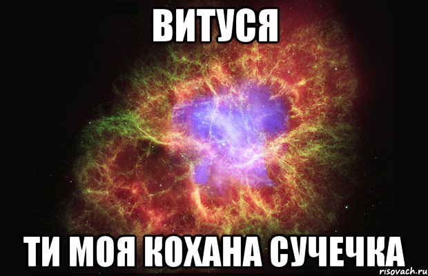 Витуся ти моя кохана сучечка, Мем Туманность