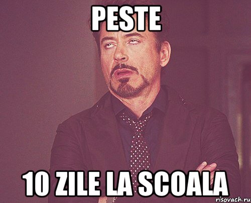 Peste 10 zile la scoala, Мем твое выражение лица