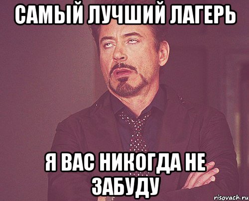самый лучший лагерь я вас никогда не забуду, Мем твое выражение лица