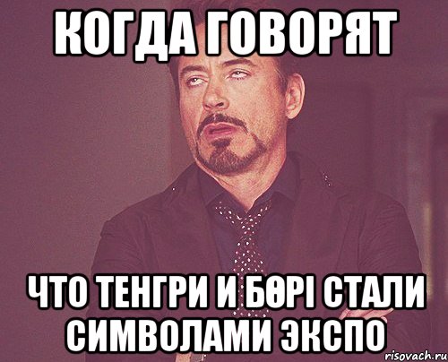 Когда говорят что Тенгри и Бөрі стали символами ЭКСПО, Мем твое выражение лица