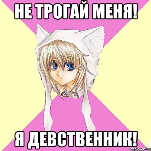 Не трогай меня! я девственник!