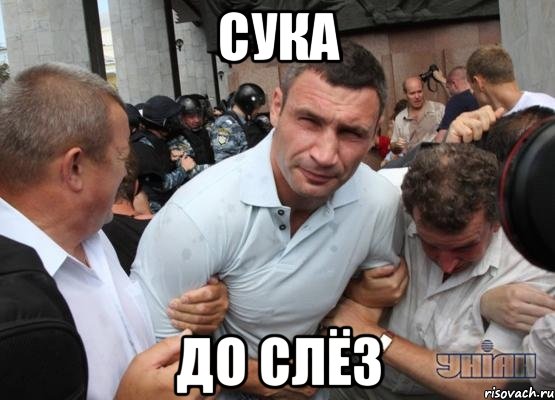 СУКА ДО СЛЁЗ