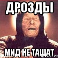 Дрозды Мид не тащат