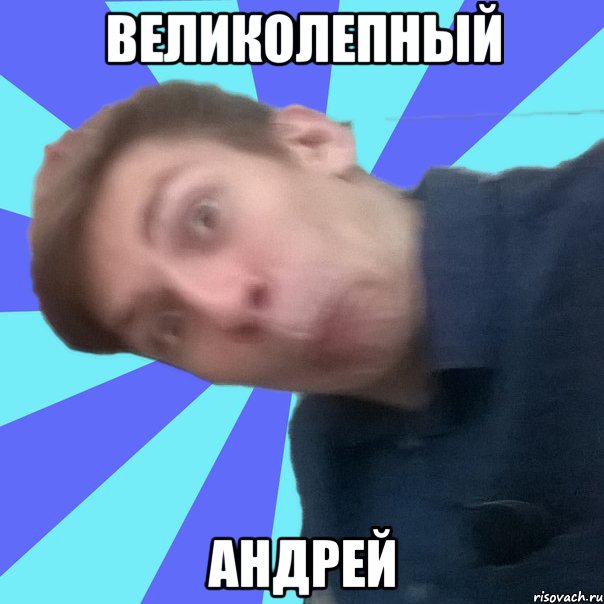 Великолепный Андрей, Мем Великолепный Андрей