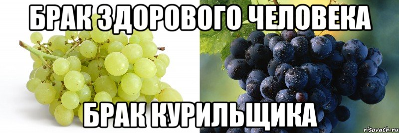 Брак здорового человека Брак курильщика