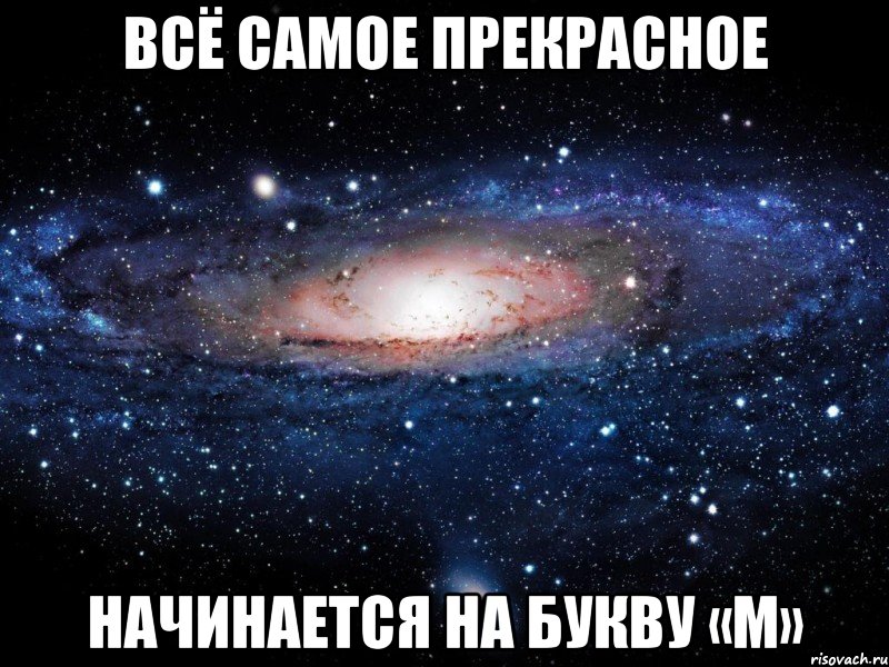 Всё самое прекрасное Начинается на букву «М», Мем Вселенная