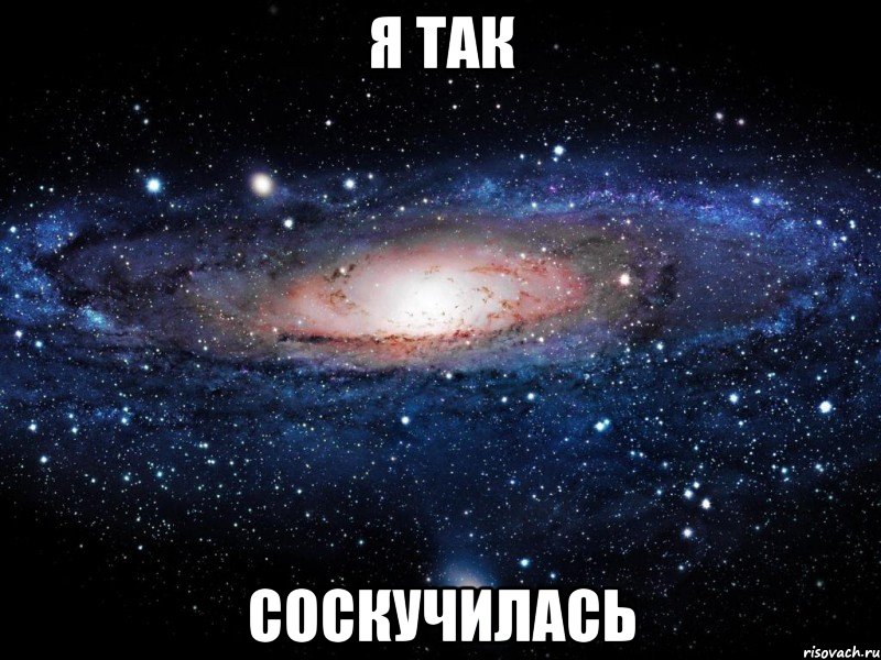 Я так СОСКУЧИЛАСЬ, Мем Вселенная