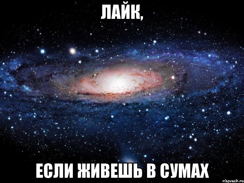 Лайк, Если живешь в сумах, Мем Вселенная