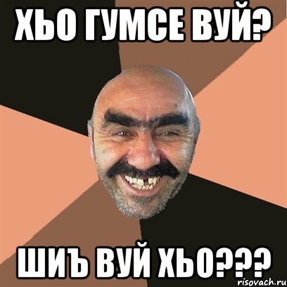 Хьо Гумсе вуй? Шиъ вуй хьо???, Мем Я твой дом труба шатал