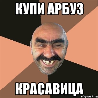 купи арбуз красавица, Мем Я твой дом труба шатал