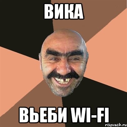 ВИКА ВЬЕБИ WI-FI, Мем Я твой дом труба шатал