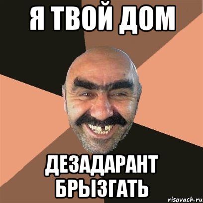 Я ТВОЙ ДОМ ДЕЗАДАРАНТ БРЫЗГАТЬ, Мем Я твой дом труба шатал