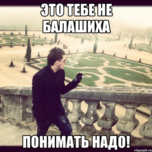это тебе не Балашиха понимать надо!, Мем 12