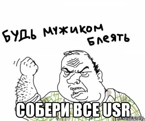  собери все USR, Мем блять