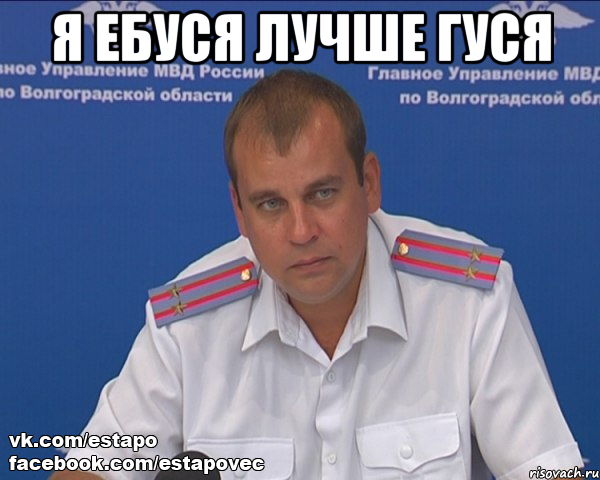 я ебуся лучше гуся , Мем Бравый эшник