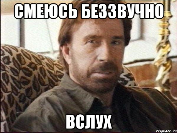 смеюсь беззвучно вслух, Мем чак норрис