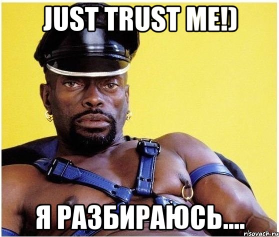 Just trust me!) Я разбираюсь...., Мем Черный властелин