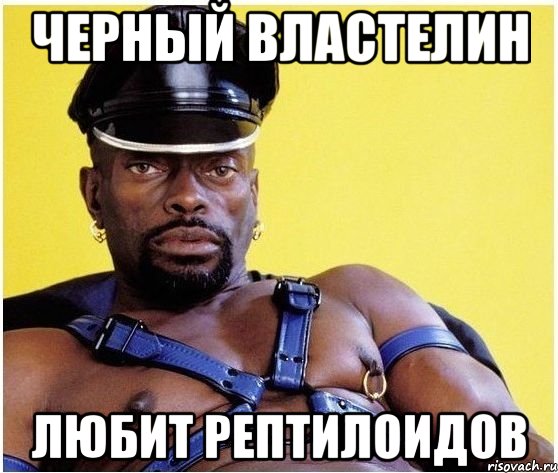 Черный властелин любит рептилоидов, Мем Черный властелин