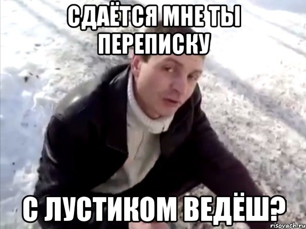 Сдаётся мне ты переписку С лустиком ведёш?, Мем Четко