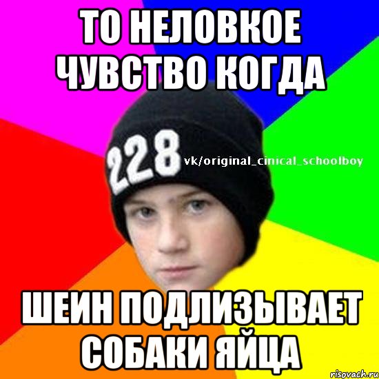 То неловкое чувство когда Шеин подлизывает собаки яйца