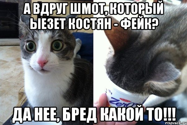 А вдруг шмот, который ыезет Костян - фейк? Да нее, бред какой то!!!, Комикс  Да не бред-какой-то (2 зоны)