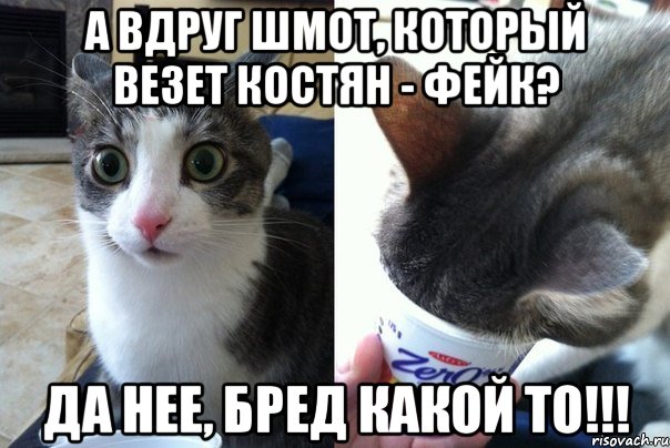 А вдруг шмот, который везет Костян - фейк? Да нее, бред какой то!!!, Комикс  Да не бред-какой-то (2 зоны)