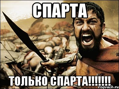 спарта только спарта!!!!!!!, Мем Это Спарта