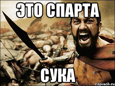 Это Спарта Сука, Мем Это Спарта